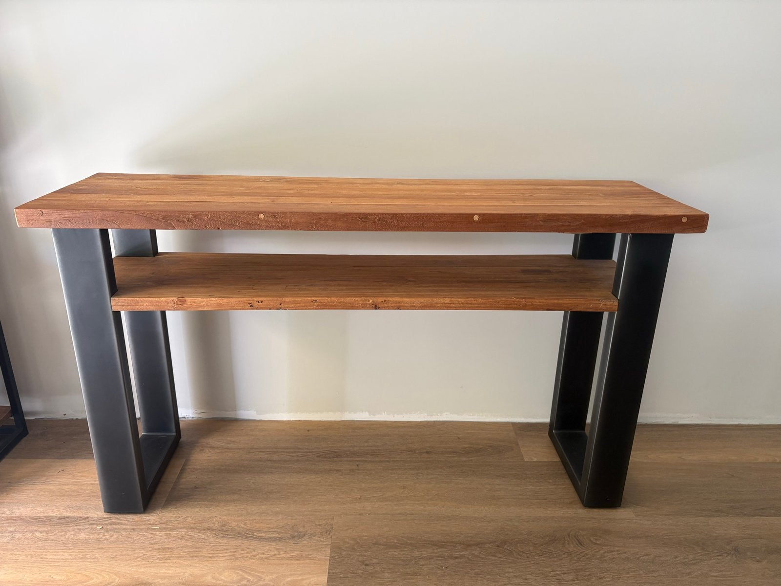 Pronto Wonen Sidetable / Wandtafel, Ophalen, 100 tot 150 cm, Zo goed als nieuw, Overige houtsoorten