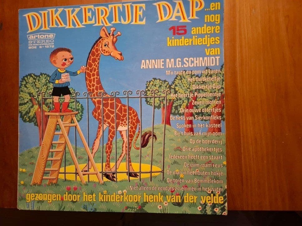 Dikkertje Dap Elpee - Kinderliedjes Annie M.G. Schmidt, Alle leeftijden, Ophalen, Gebruikt