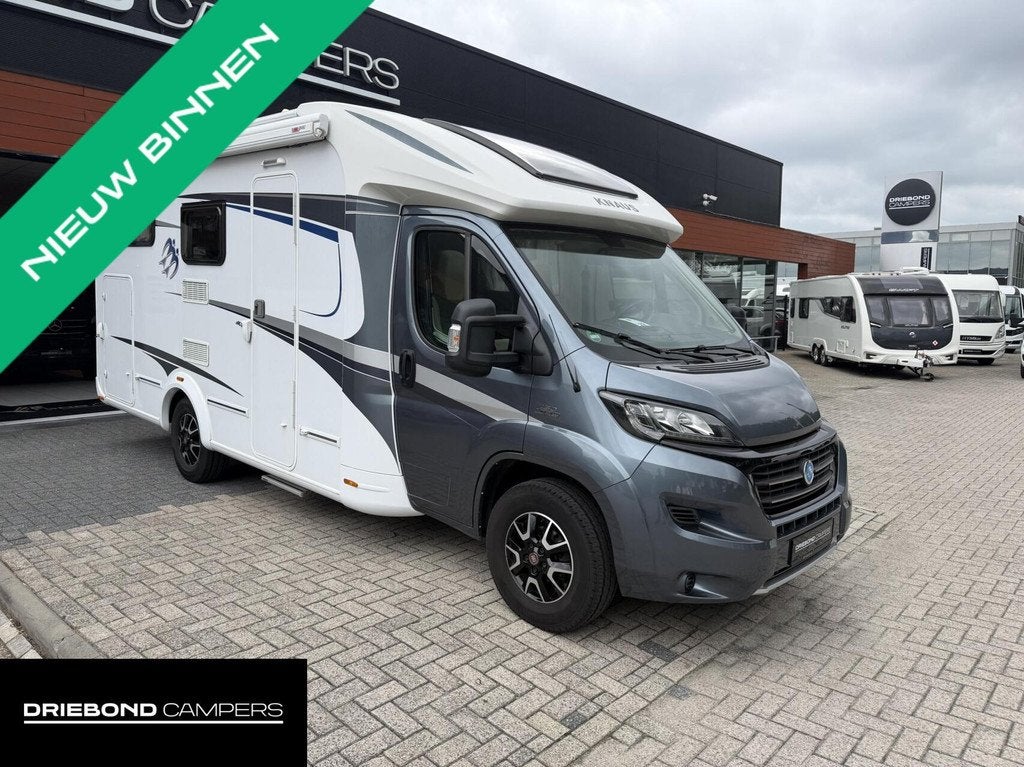 Knaus 650 Meg Sun Ti Automaat Enkele Bedden Vlakke Vloer, Automaat, Airbags, 6 tot 7 meter, Bedrijf