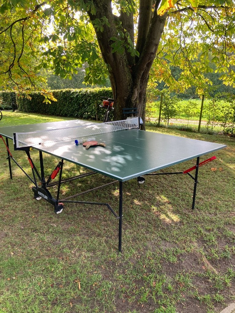 pingpong tafel, Sport en Fitness, Ophalen, Gebruikt, Tafel Indoor, Inklapbaar