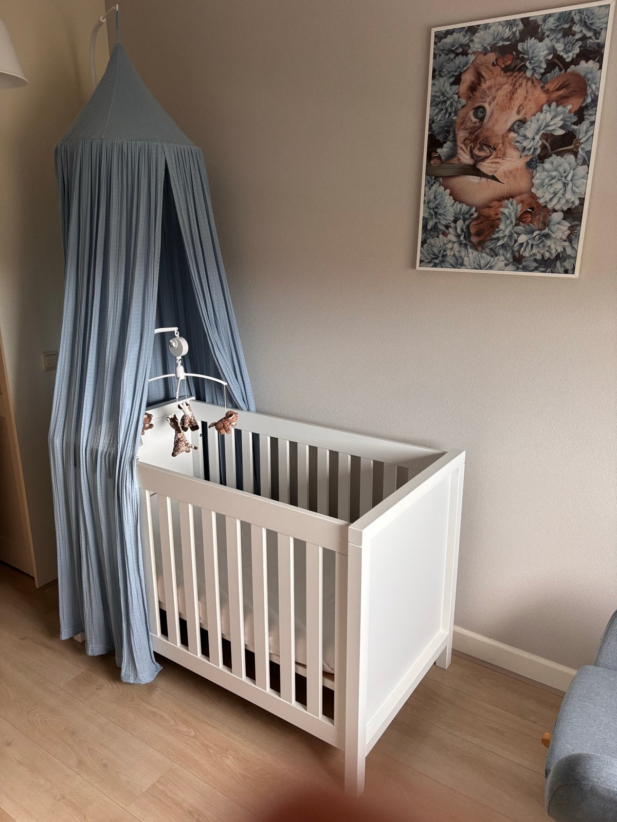 Atlantic ledikant van Babypark incl. matras, Ophalen, Zo goed als nieuw, Ledikant