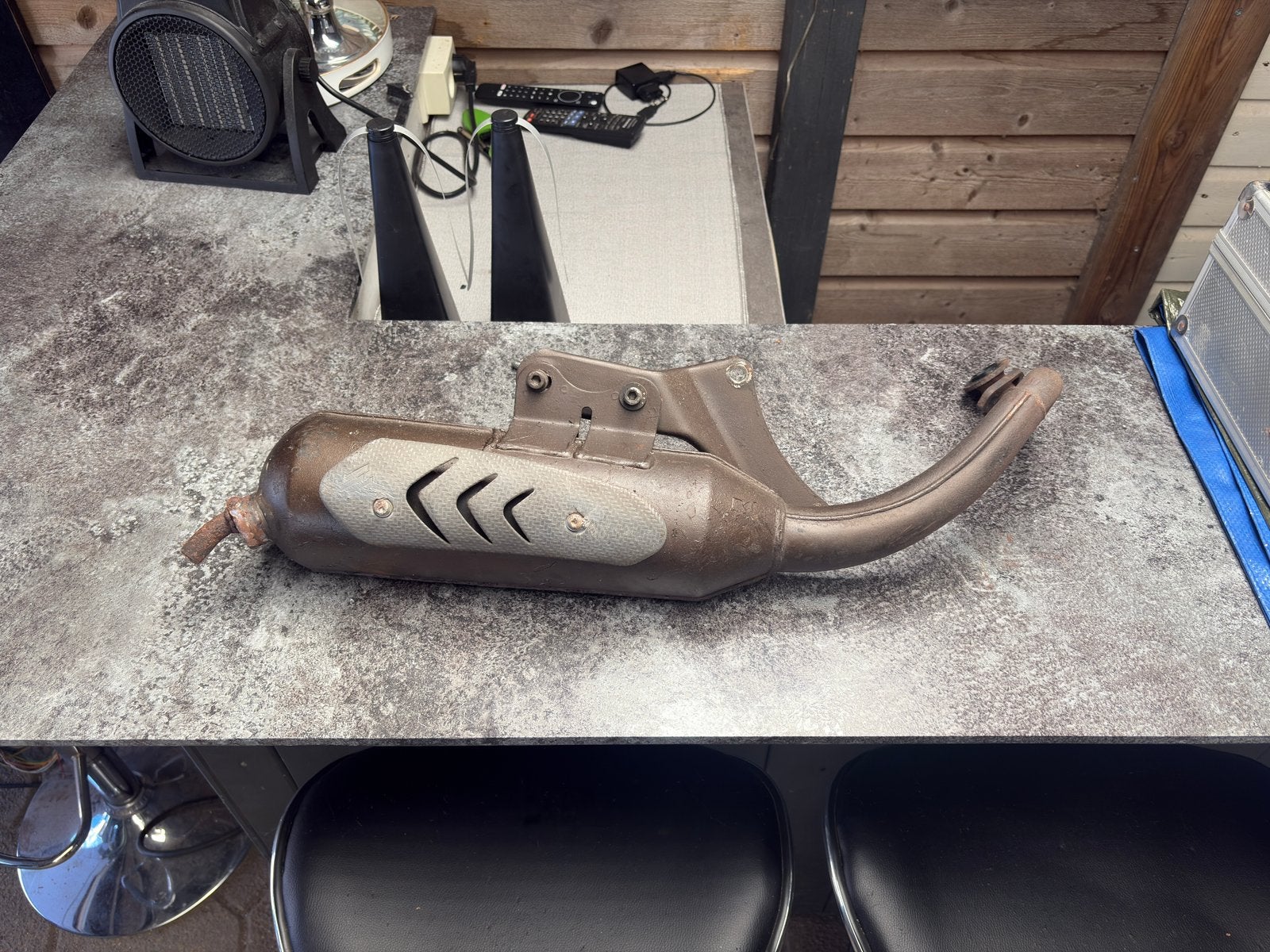 Polini race peugeot horizontaal, Ophalen of Verzenden, Zo goed als nieuw, Uitlaat, Peugeot
