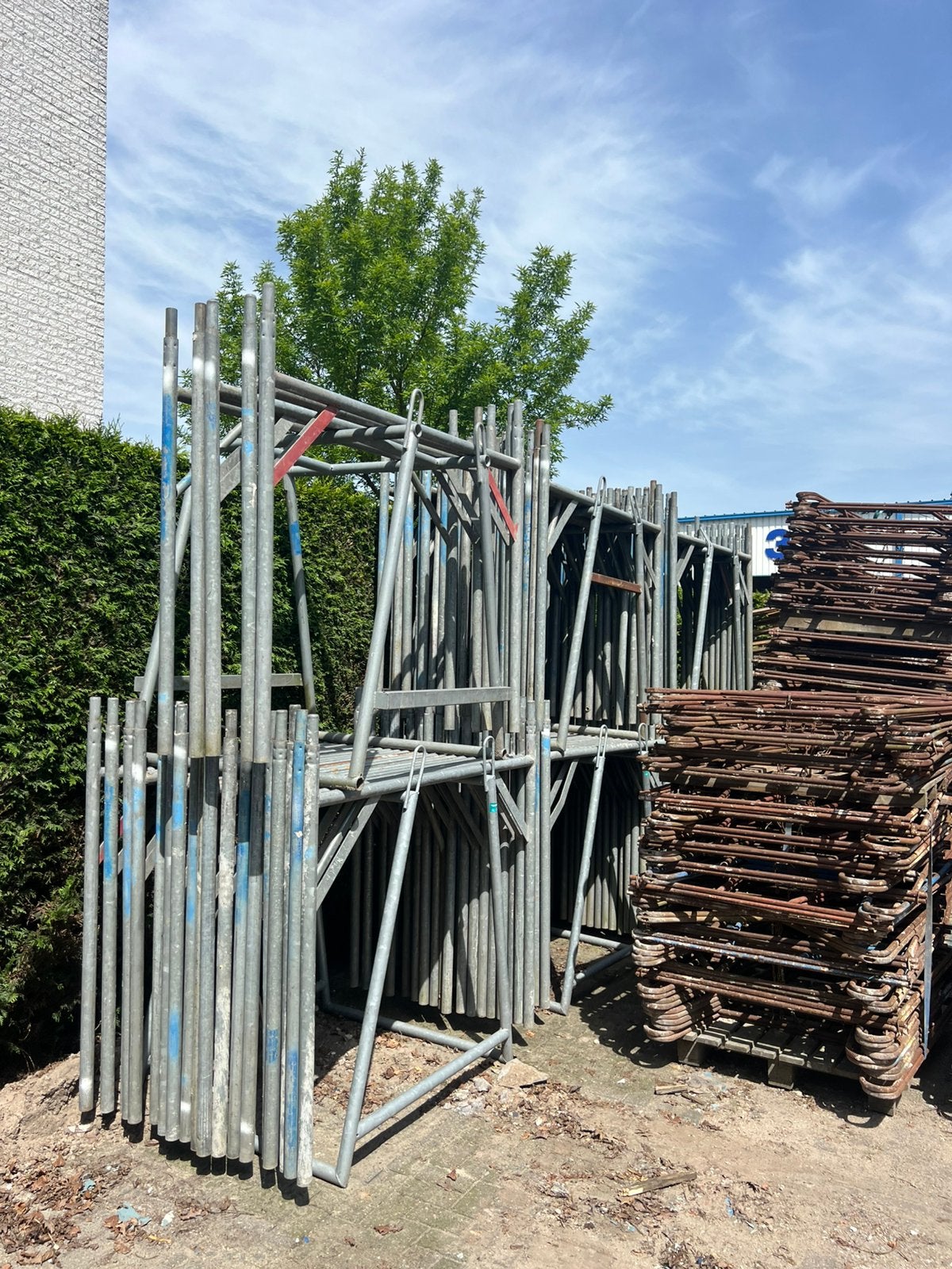 Te koop: H-bokken / H-stijgers 135 stuks, Ophalen, Overige typen, 5 meter of hoger