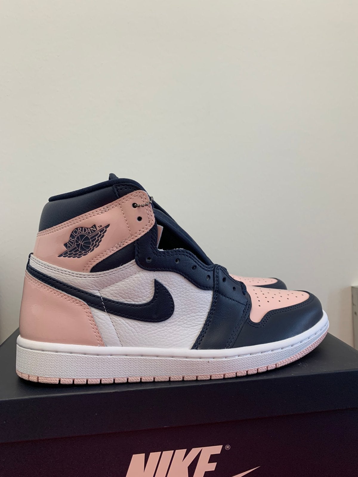 Jordan 1 High Bubblegum/Atmosphere - Maat 40 - Nieuw, Nieuw, Ophalen of Verzenden, Sneakers of Gympen, Nike