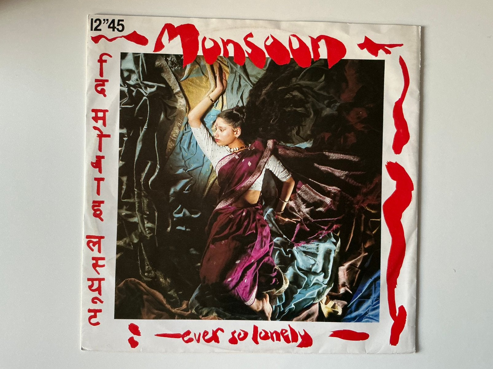 Monsoon – Ever So Lonely 12” synth disco indian, Gebruikt, Disco, 12 inch, Overige typen