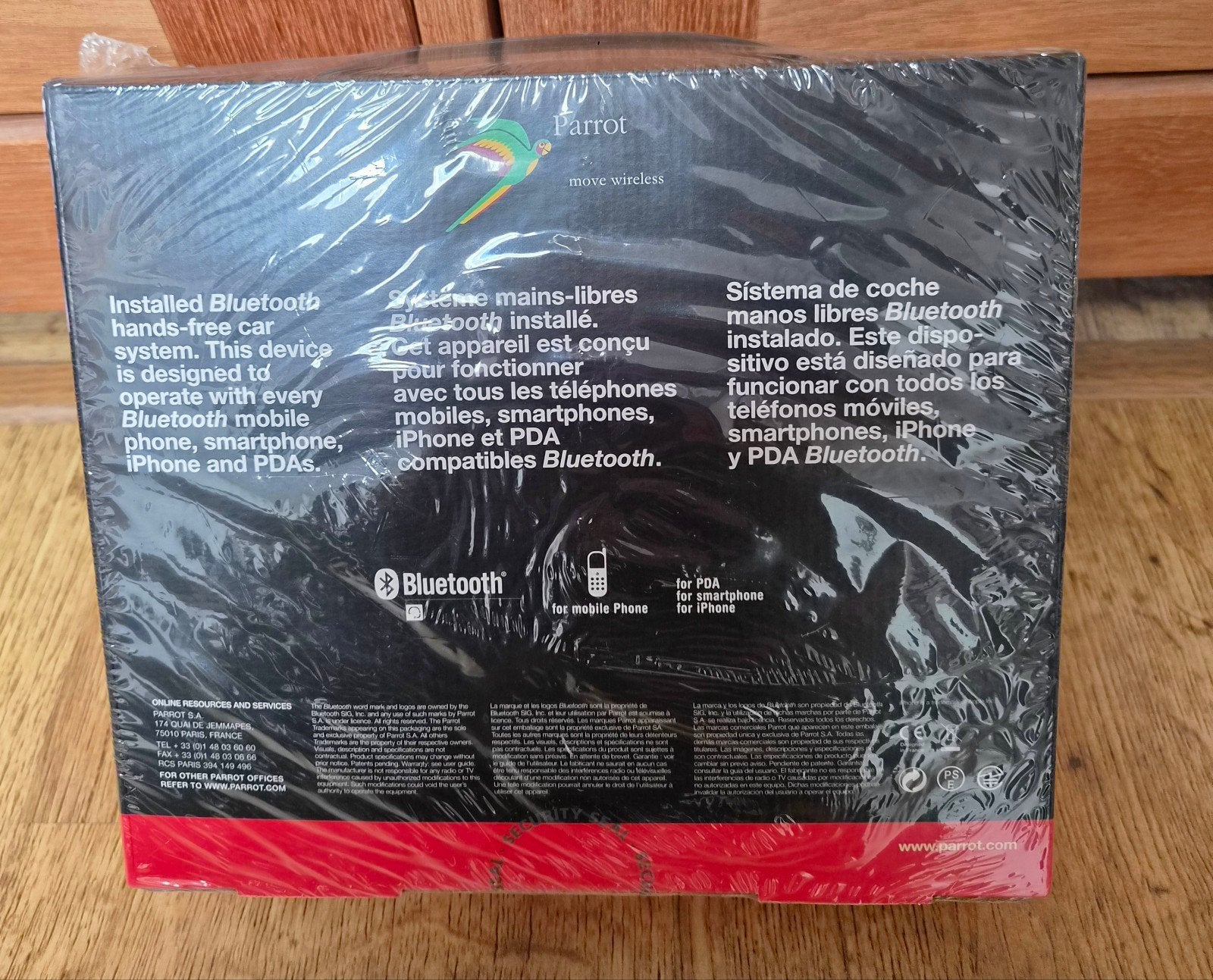 Parrot CK3100 LCD Bluetooth Carkit handsfree NIEUW, Ophalen of Verzenden, Nieuw