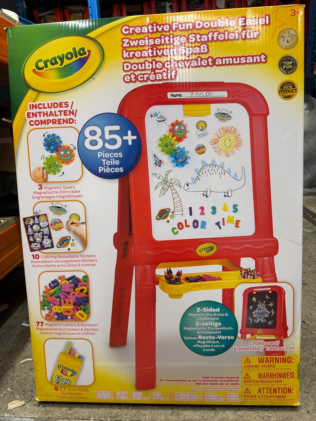 Crayola Creative Fun Dubbele Ezel - 85+ Stuks, Knutselen, Nieuw, Ophalen of Verzenden, Nvt