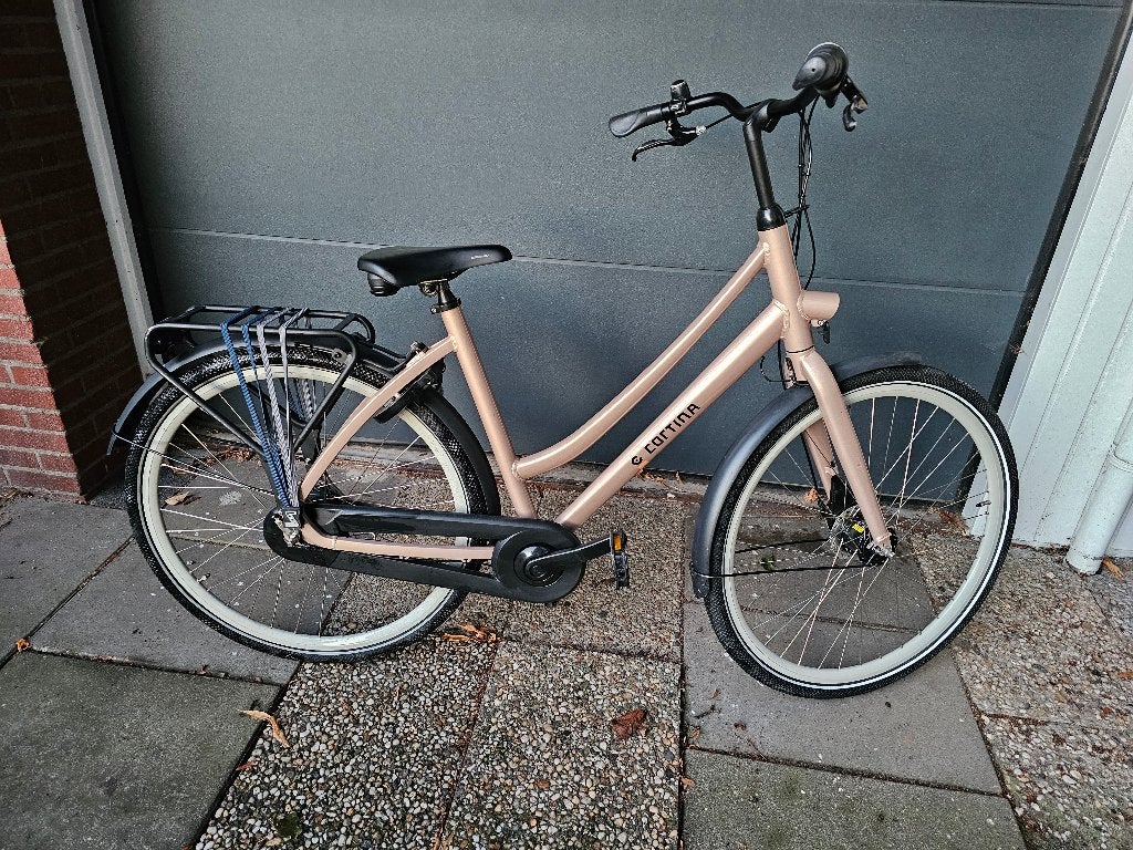 Cortina Tide ND7 damesfiets stadsfiets 53cm 2025, Versnellingen, Zo goed als nieuw, 50 tot 53 cm, Trommelrem