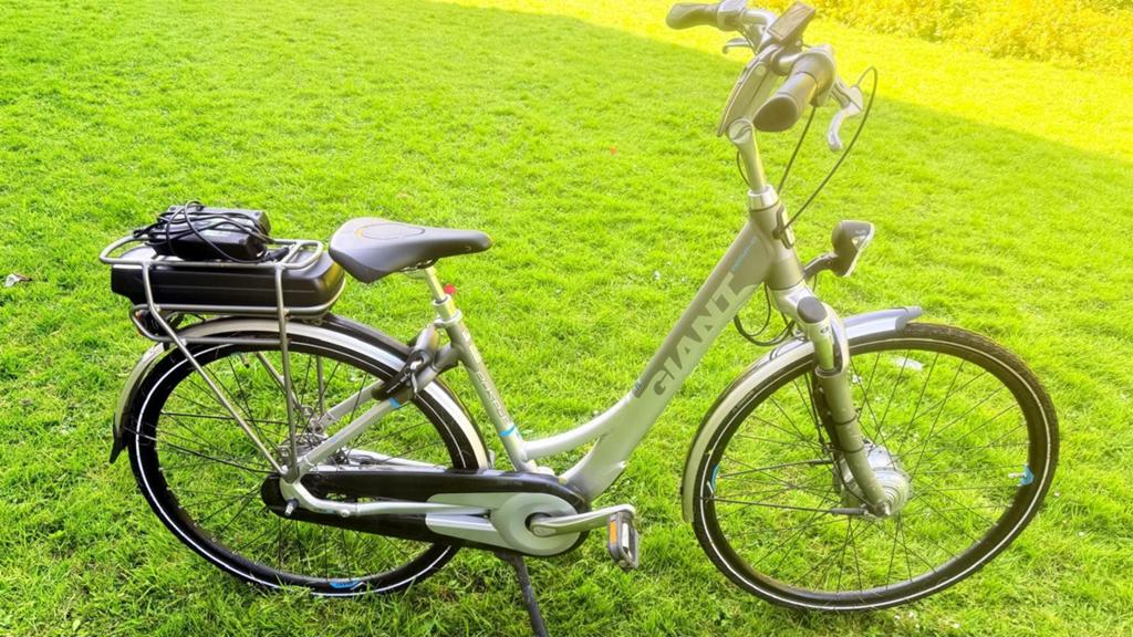 Goede nette Elektrische fiets Giant Ease 47cm 8 speed, Fietsen en Brommers, 47 tot 51 cm, Ophalen, Gebruikt, Overige merken