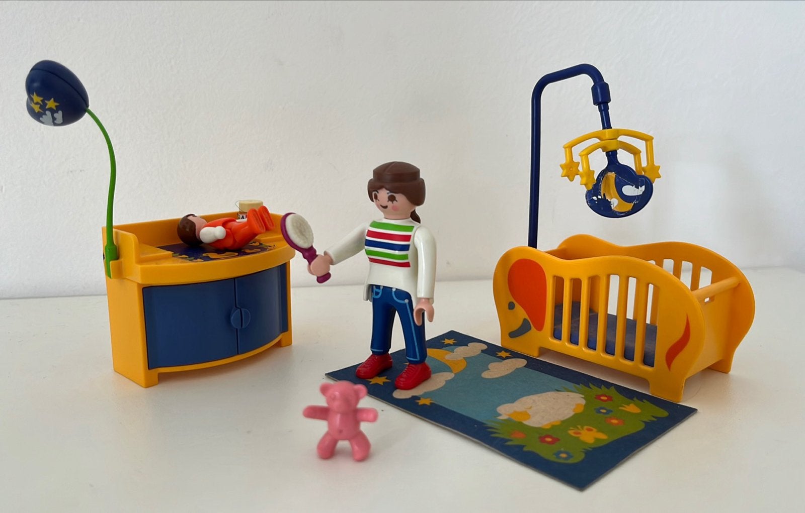 Playmobil 3207 Babykamer ledikant commode baby Complete Set, Complete set, Overige typen, Ophalen of Verzenden, Zo goed als nieuw