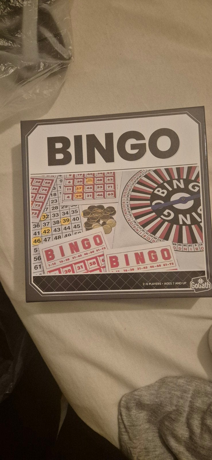 Nieuw Goliath Bingo Spel - Perfect voor Familieavonden, Hobby en Vrije tijd, Drie of vier spelers, Ophalen of Verzenden, Nieuw