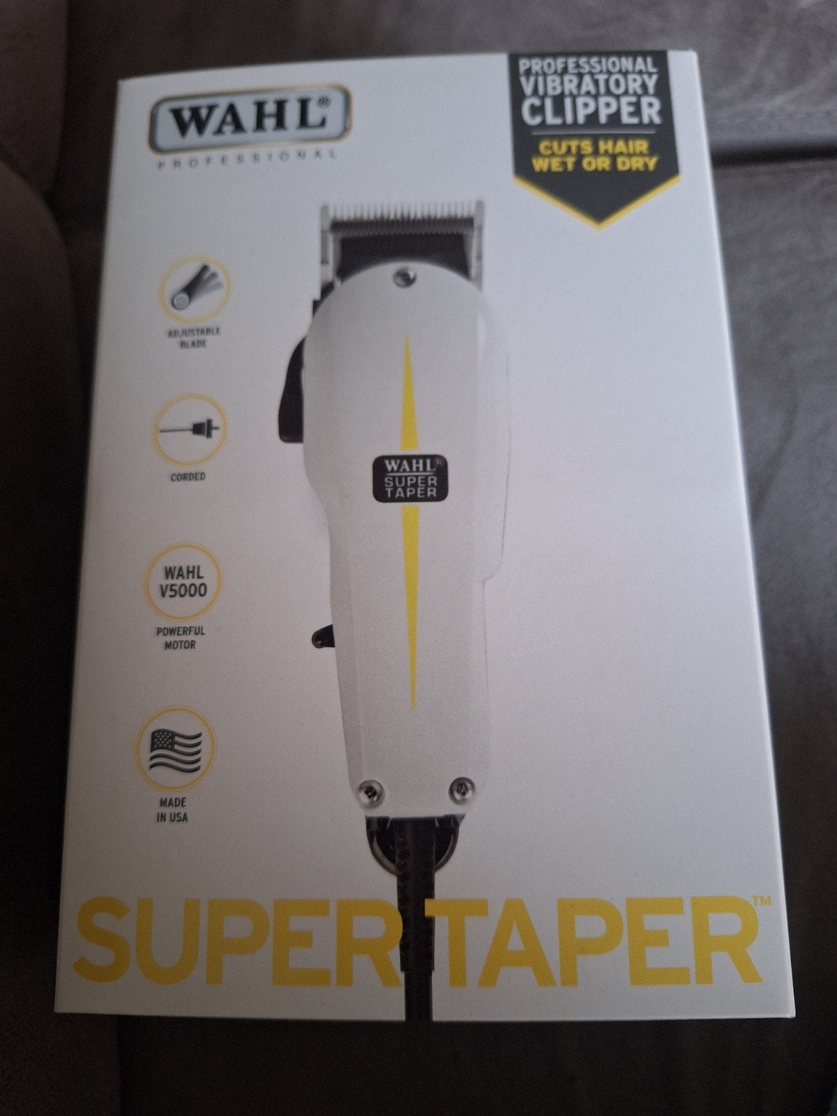 Wahl Super Taper tondeuse  Professionele, Ophalen of Verzenden, Gebruikt, Haarverzorging