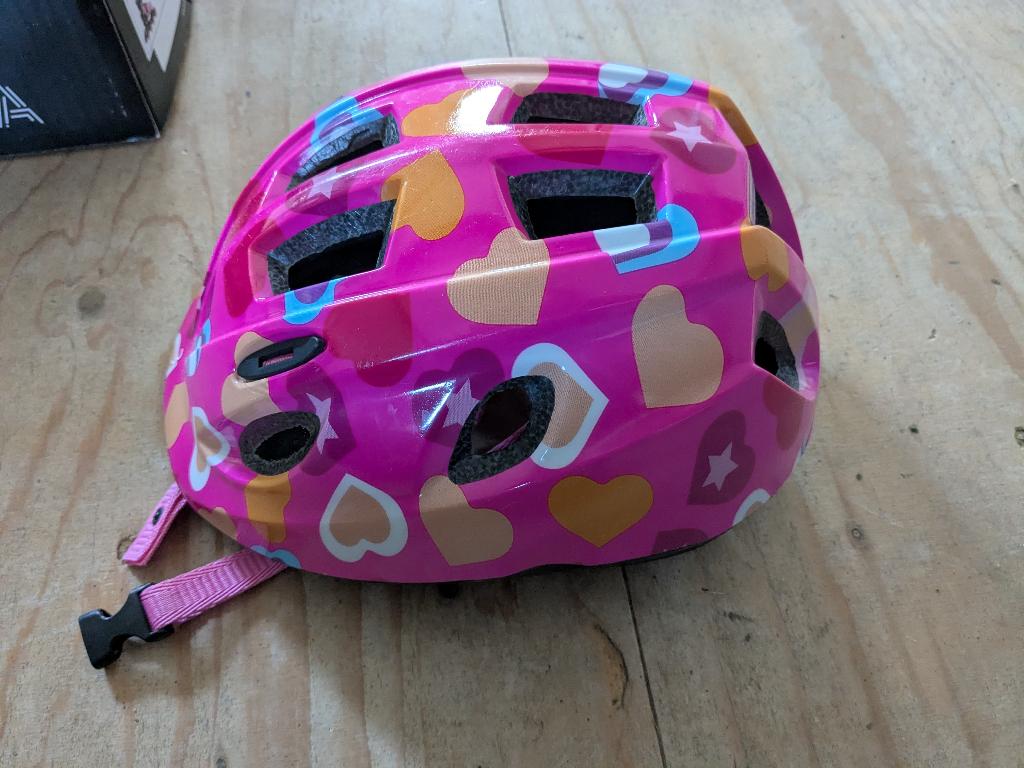 BBB Boogy Heart Junior fietshelm kindmaat M, Ophalen of Verzenden, Zo goed als nieuw, BBB, M