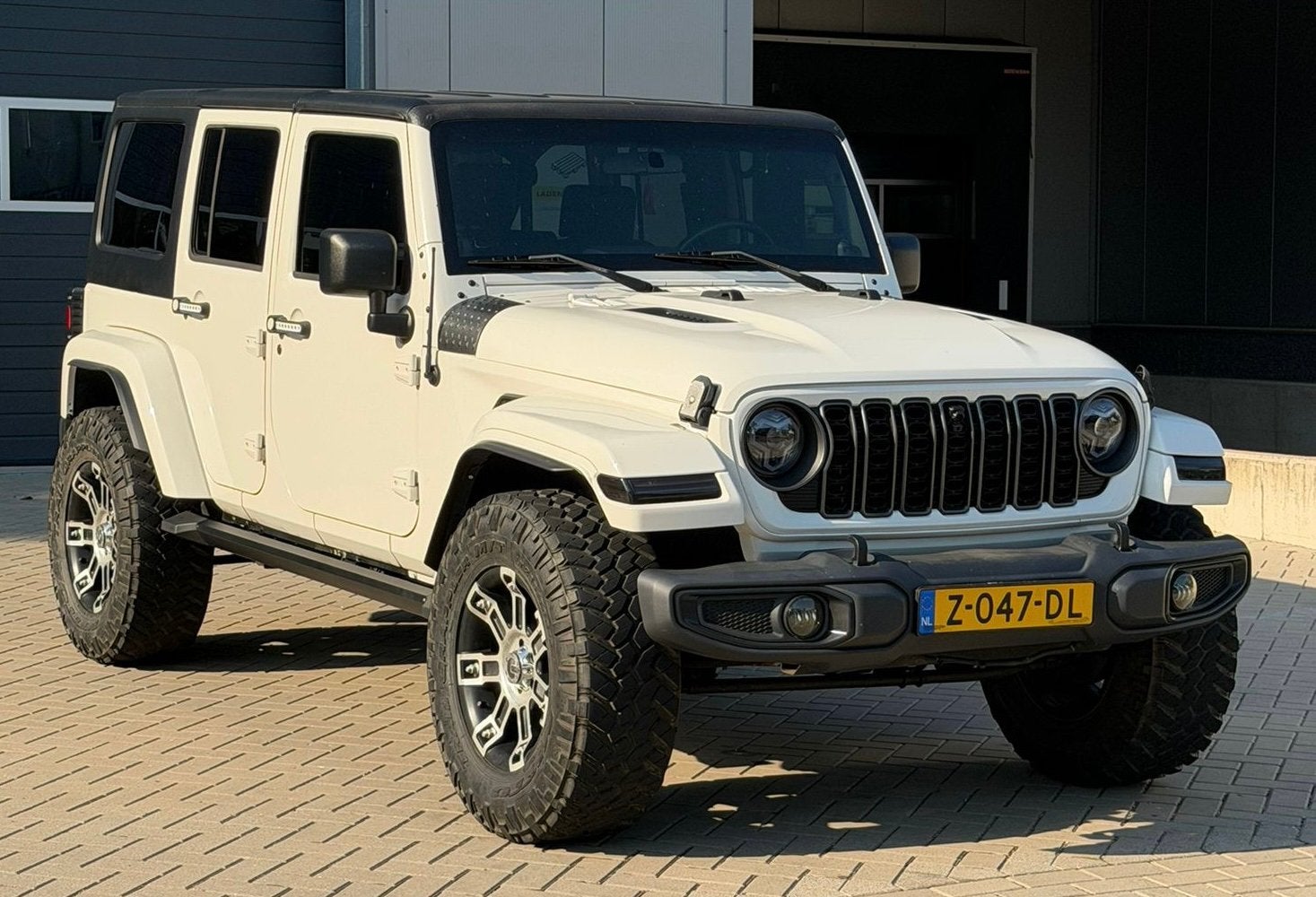 ‼️JEEP WRANGLER JK 3.8 V6 SAHARA HARD/SOFTTOP YOUNGTIMER‼️, Auto's, Jeep, Automaat, 2350 kg, Wit, Leder