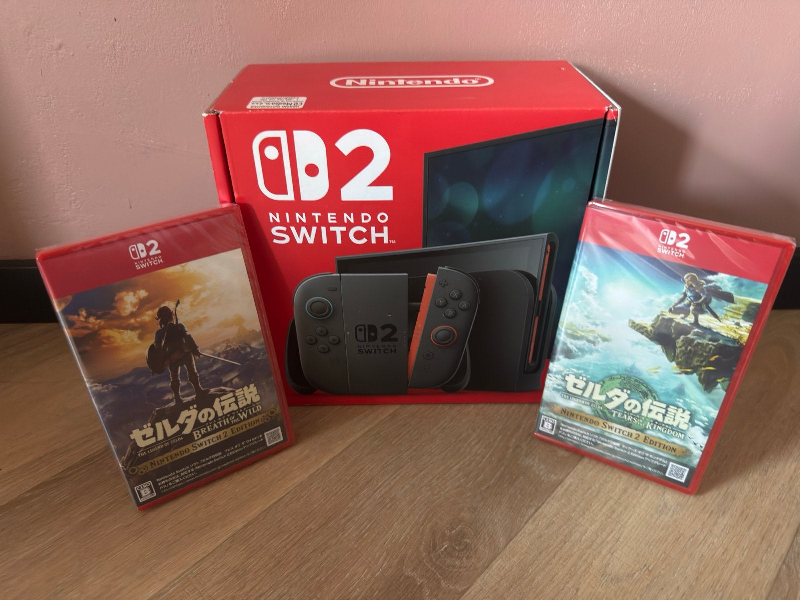 🎮Nintendo Switch 2 + Zelda BOTW & TOTK – NIEUW & GESEALD