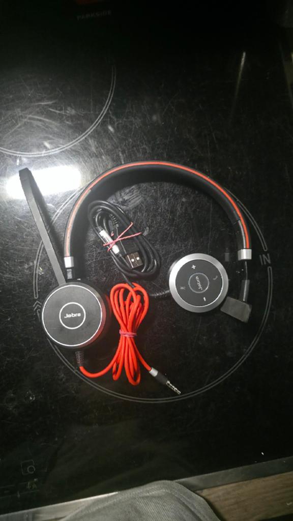 Headset Jabra Evolve 65 TE Link380a UC Mono, Ophalen of Verzenden
