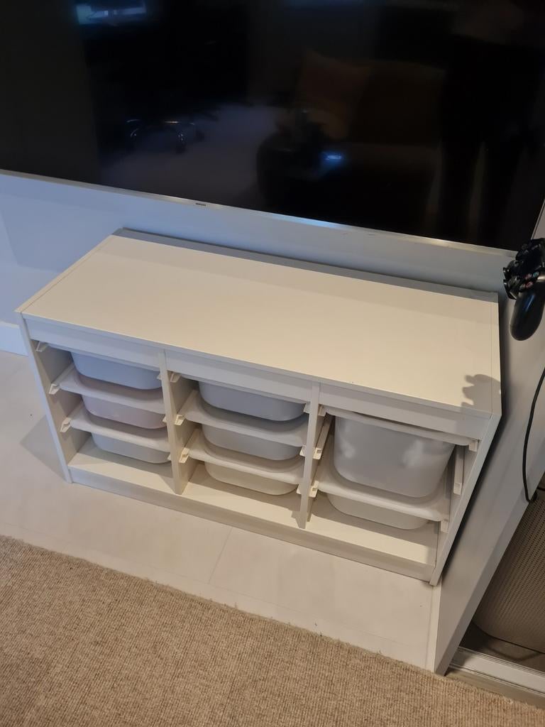 IKEA Trofast kast met opbergbakken en deksels, Ophalen of Verzenden, Gebruikt, Kast