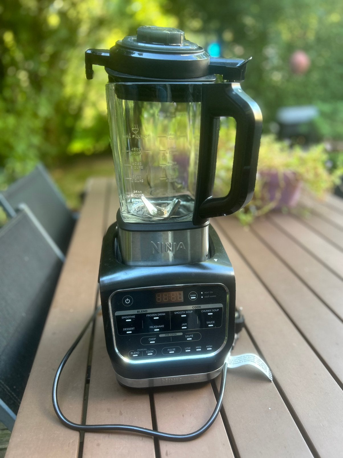 Ninja Foodi Blender & Soepmaker HB150EU – koken én blenden, Ophalen of Verzenden, Zo goed als nieuw, Blender