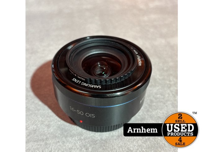 Samsung 16-50MM F3.5-5.6 OIS Zwart Lens, Audio, Tv en Foto, Fotografie | Lenzen en Objectieven, Samsung, Zo goed als nieuw, Support@Samsung.com