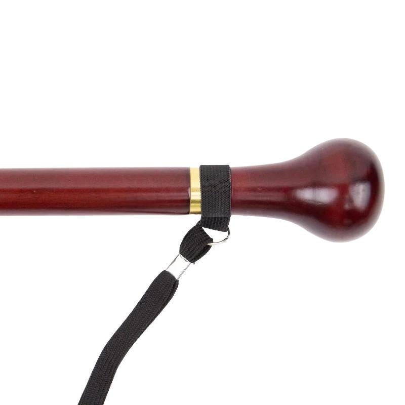 Klassieke Houten Sierwandelstok "Edel Mahonie", 6717LN, Nieuw, Loophulp@outlook.com, Verzenden