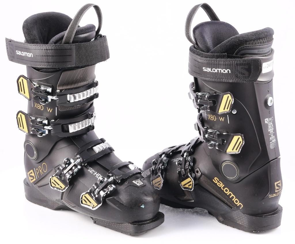 36,5 37 EU dames skischoenen SALOMON S/PRO X80 W, 160 tot 180 cm, Gebruikt, Schoenen, Carve