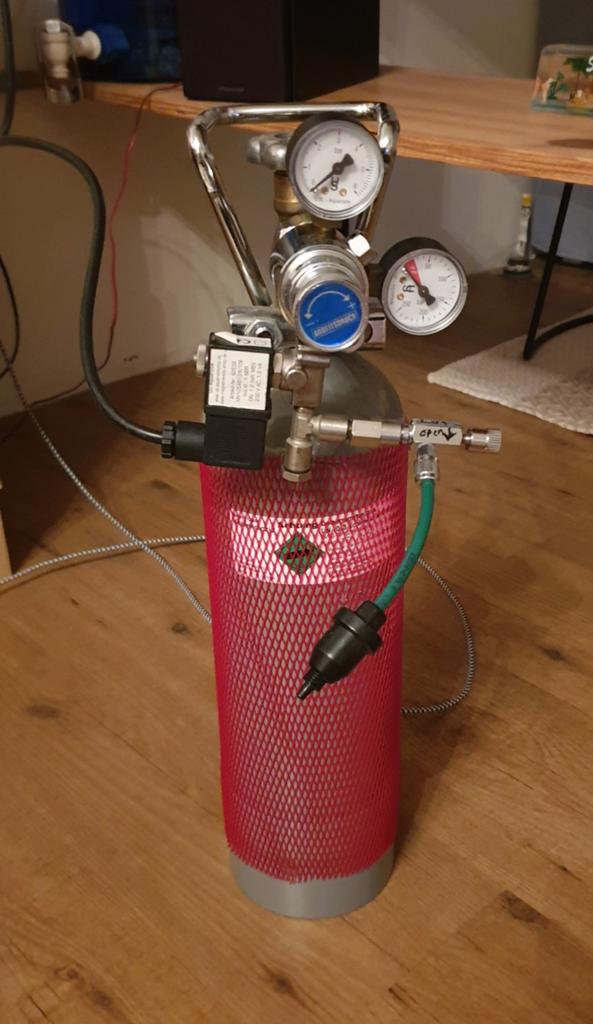Co2 fles 2,65 L, Ophalen of Verzenden