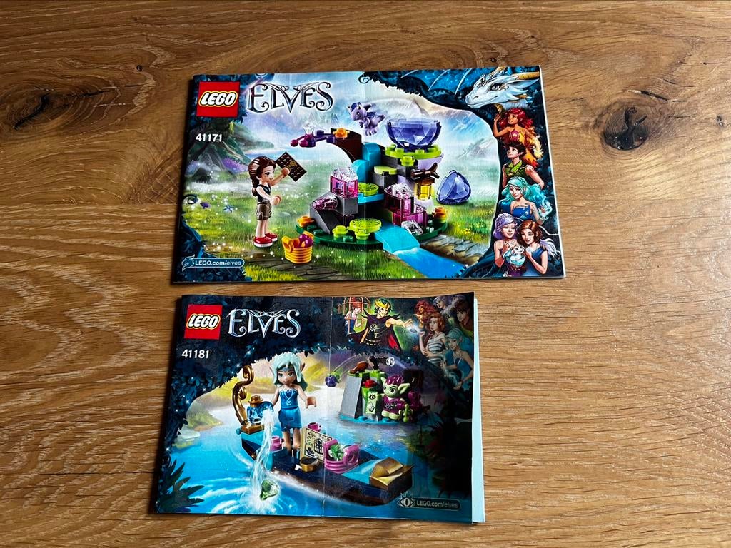 Lego elves 41171 en 41181, Ophalen of Verzenden, Zo goed als nieuw
