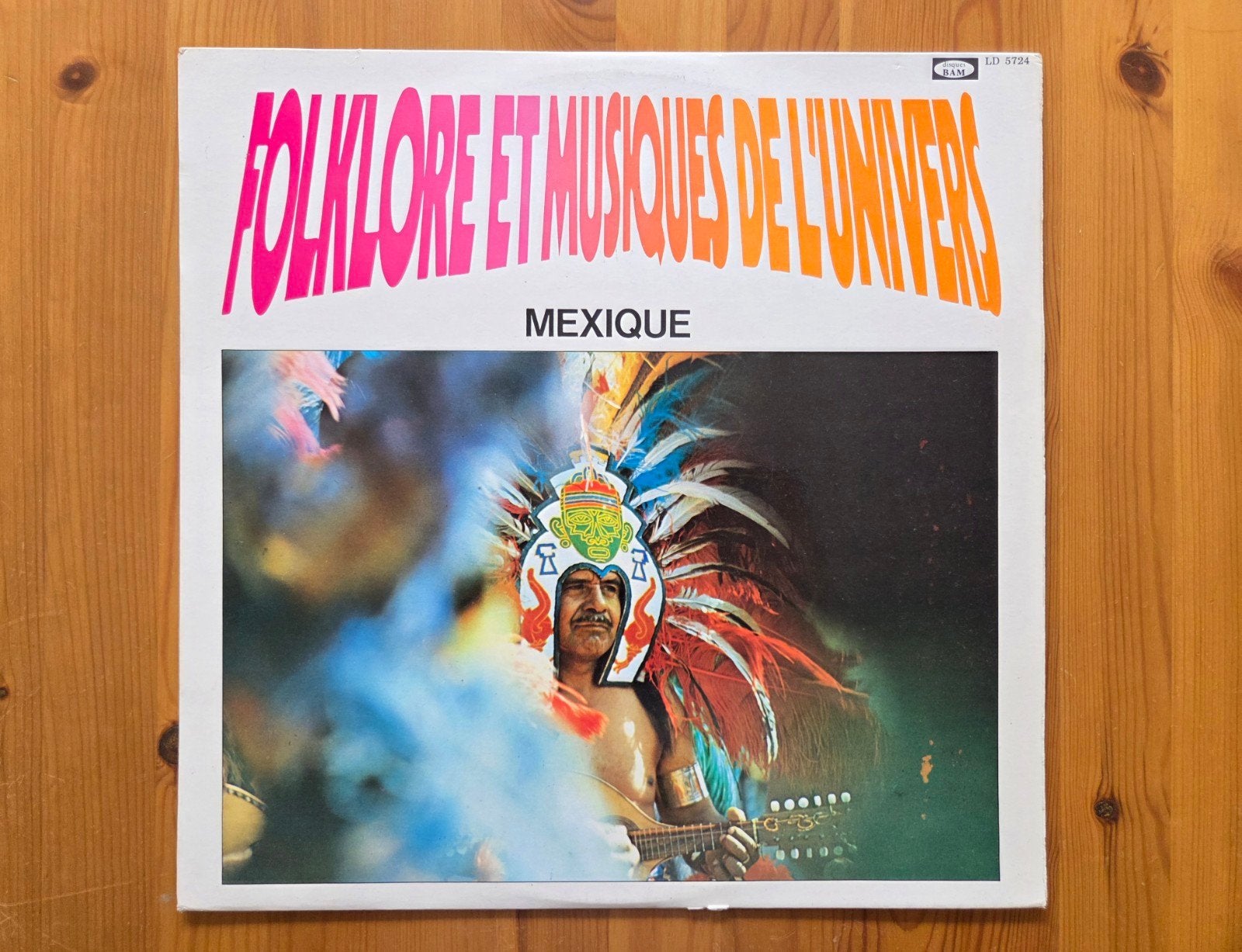 LP Folklore et musiques de l'univers: Mexique, LP, Gebruikt, Ophalen of Verzenden, Latijns-Amerikaans