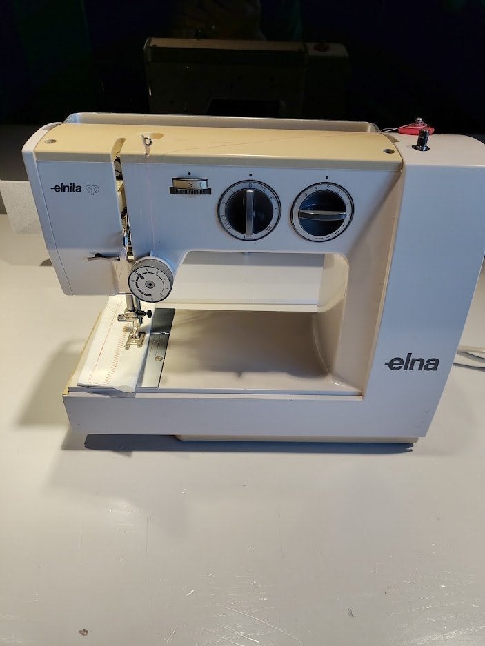 Elna naaimachine, Ophalen of Verzenden, Gebruikt, Naaimachine, Overige merken