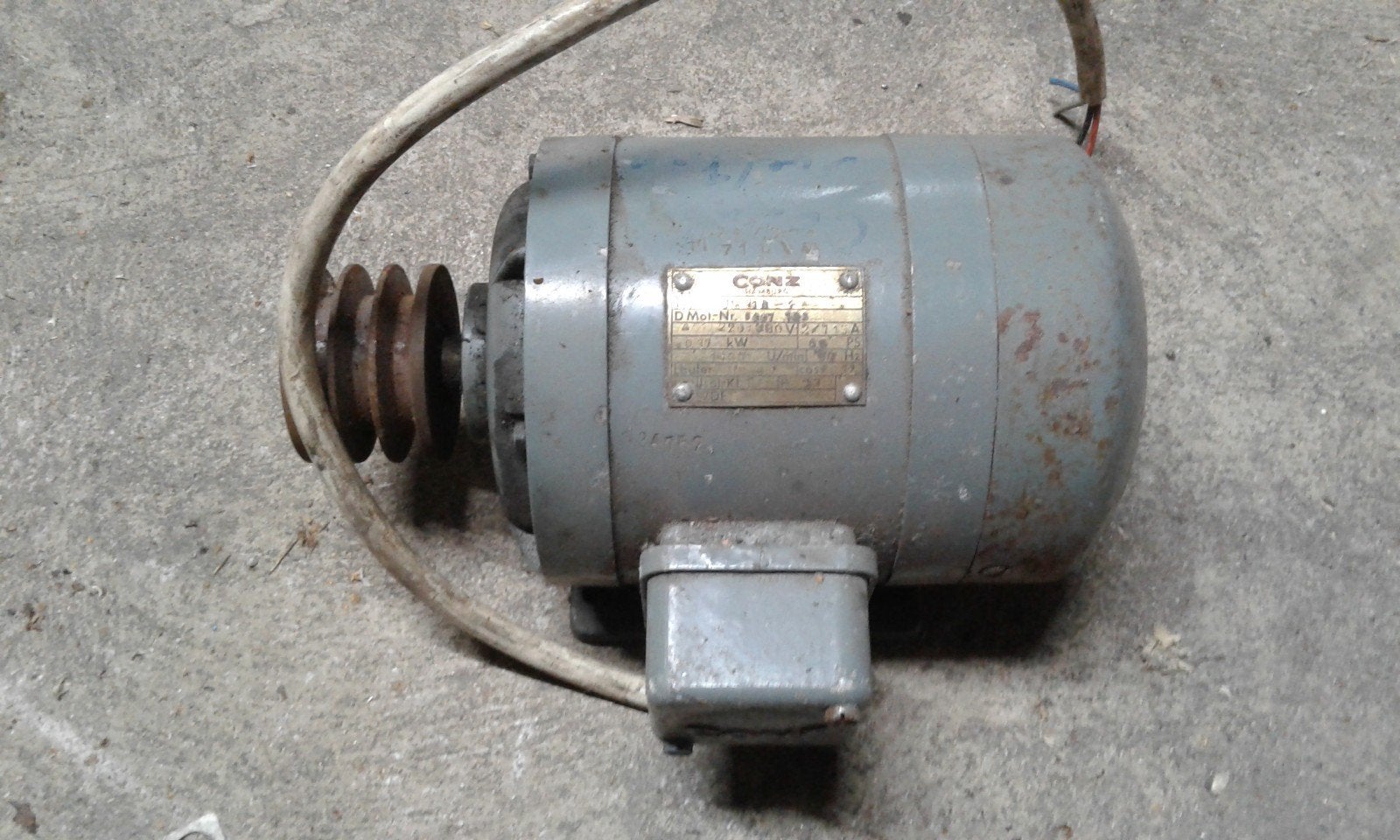 Elektro motor krachtstroom, Ophalen of Verzenden