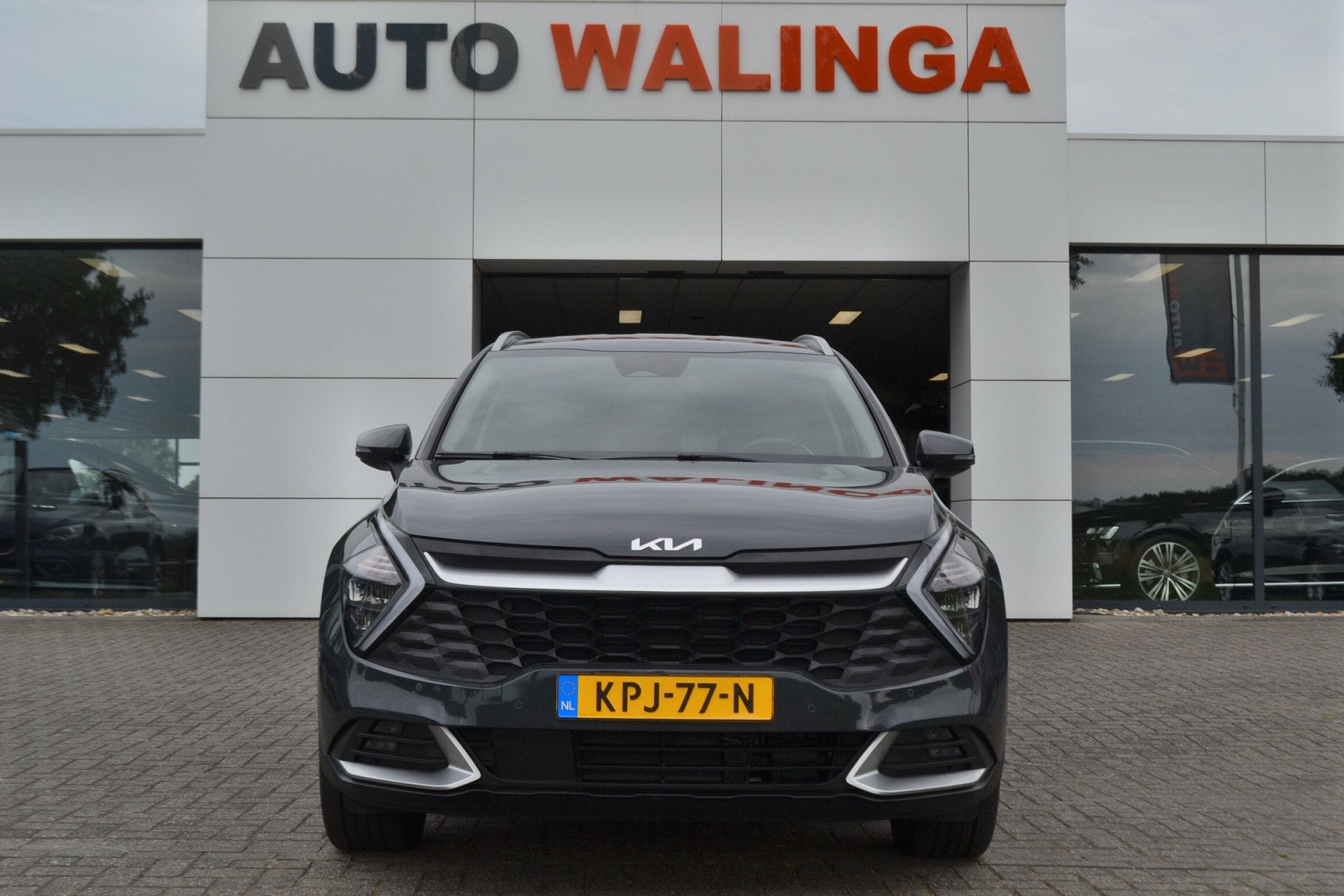 Kia Sportage 1.6 T-GDi Plug-in Hybrid AWD DynamicLine Achter, Auto's, Automaat, Stof, Gebruikt, 4 cilinders