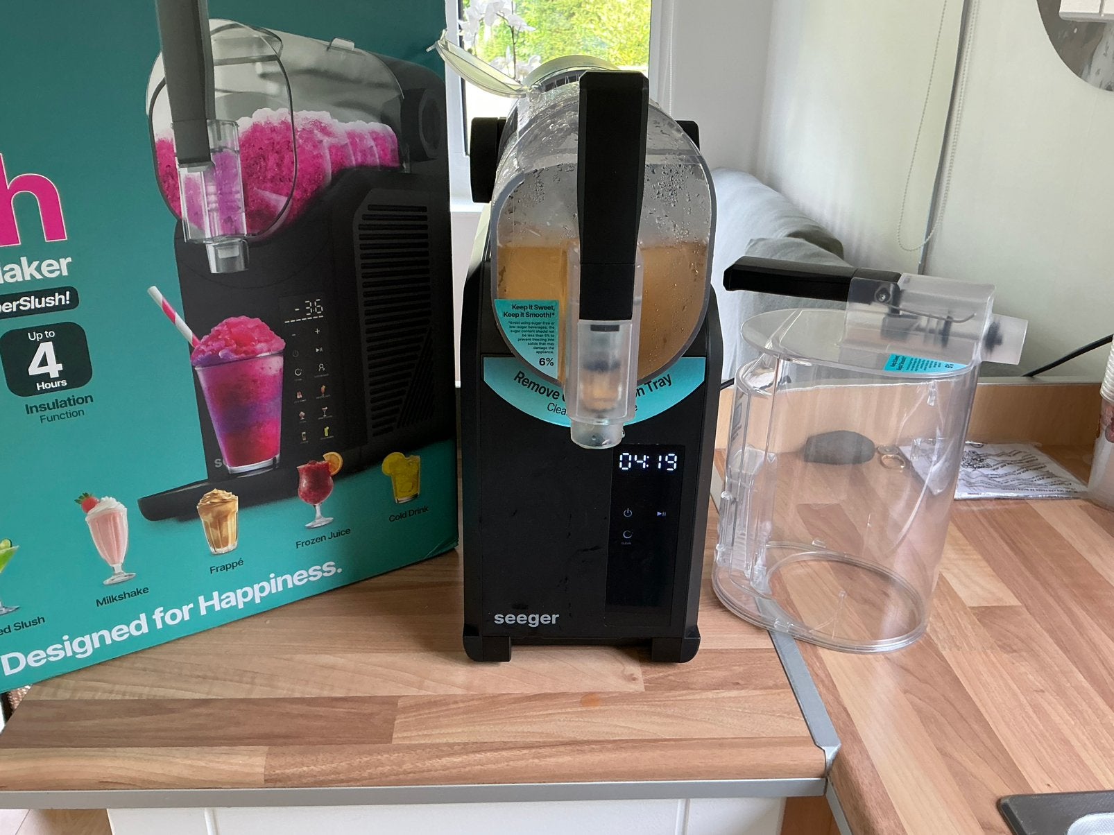 Seeger super slush, Witgoed en Apparatuur, IJsmachines, Ophalen, Zo goed als nieuw