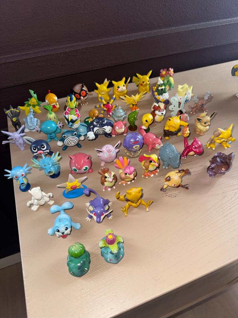 Vintage Pokémon Tomy poppetjes, Ophalen of Verzenden, Zo goed als nieuw