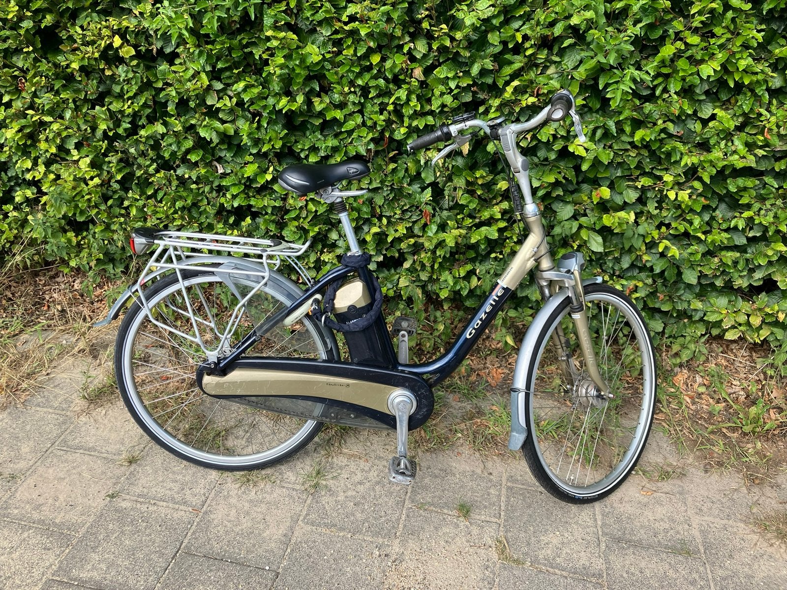 Elektrische fiets Gazelle, Fietsen en Brommers, Elektrische fietsen, Ophalen, Minder dan 30 km per accu, Gebruikt, 47 tot 51 cm