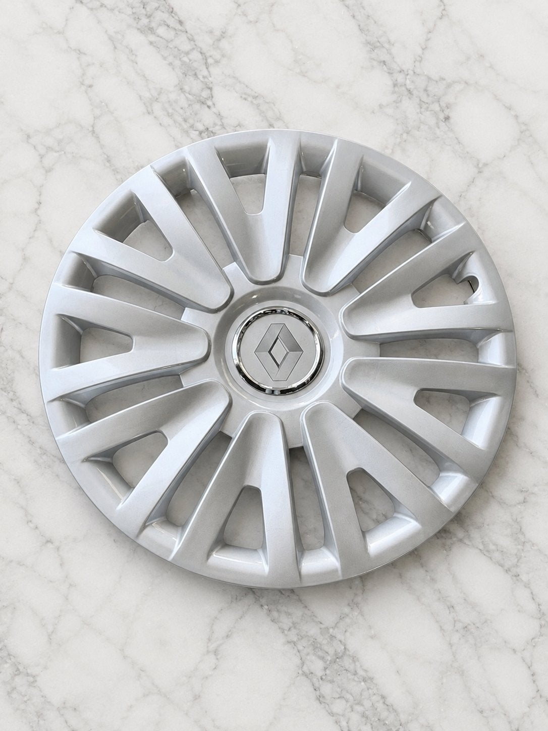 Nieuwe 14” Wieldoppen Set Zilver voor Renault Twingo, Nieuw, Ophalen of Verzenden, Renault, Renault