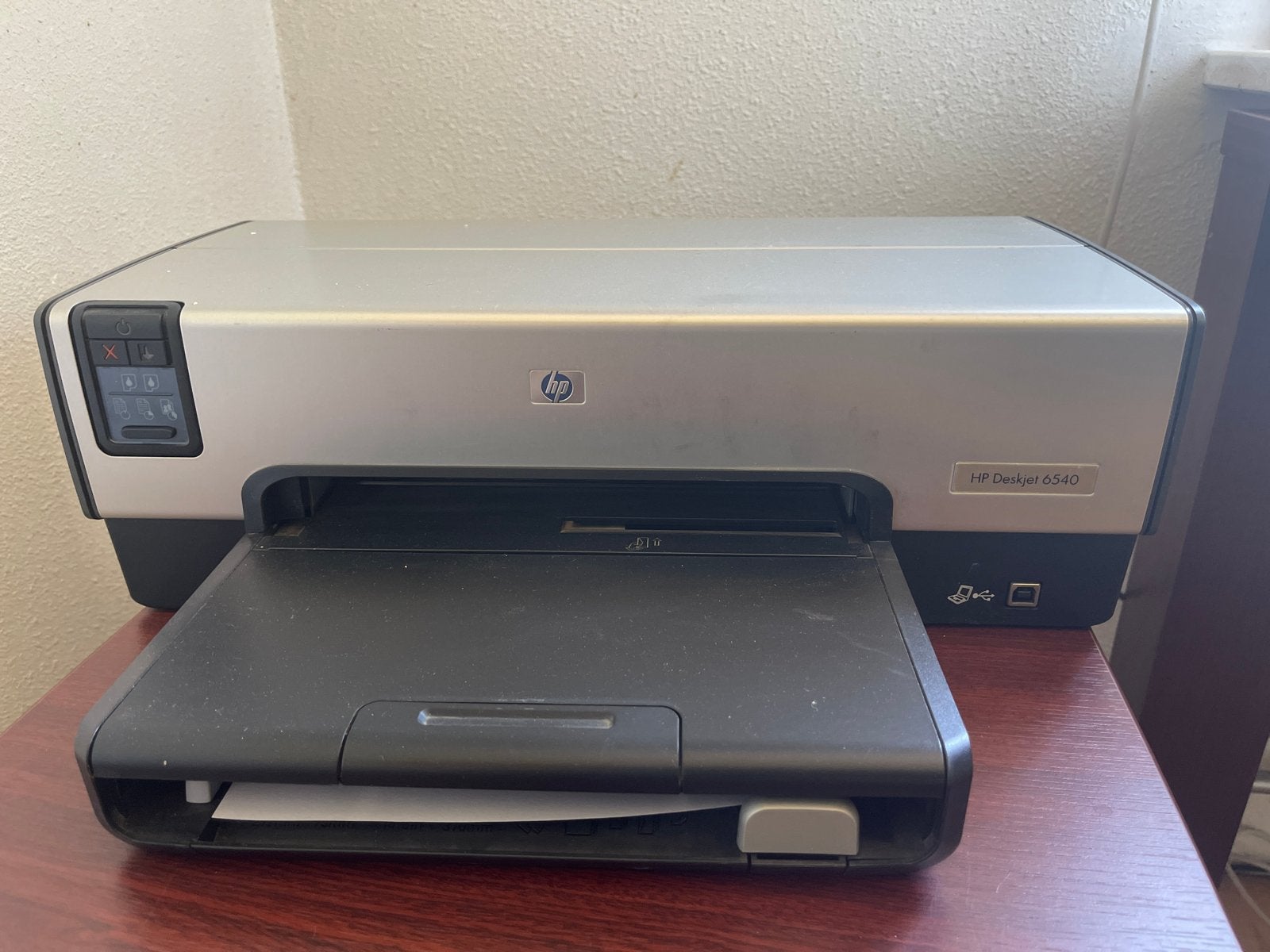HP Deskjet 6540 Kleureninkjetprinter, Computers en Software, Printers, Gebruikt, Printer, Inkjetprinter, Kleur printen
