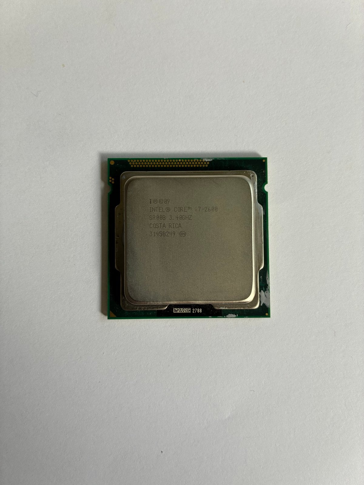 Intel Core i7-2600 3.4 GHz Processor, Computers en Software, Ophalen of Verzenden, Gebruikt, 4-core, 3 tot 4 Ghz