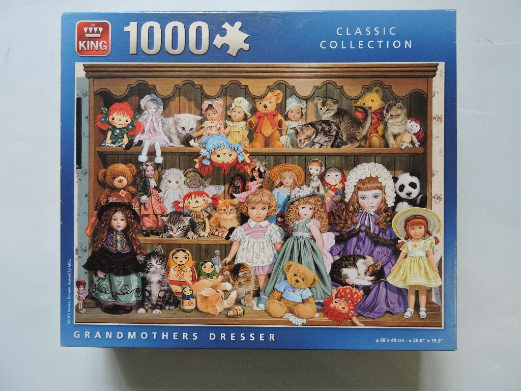 Legpuzzel 1000 stukjes, Ophalen of Verzenden, 500 t/m 1500 stukjes, Zo goed als nieuw, Legpuzzel