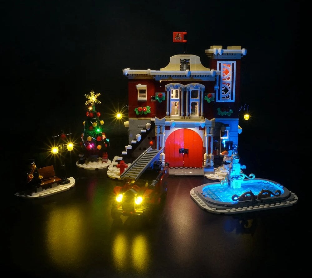 LED Verlichting voor Winter Village Fire Station 10263 Nieuw, Ophalen of Verzenden, Nieuw, Overige merken