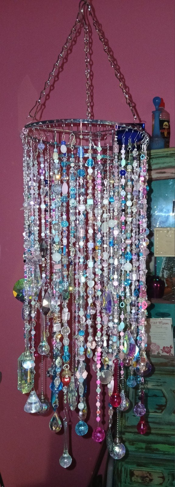suncatcher, Huis en Inrichting, Lampen | Kroonluchters, Ophalen of Verzenden, Nieuw, Glas, Boohoo/ibiza