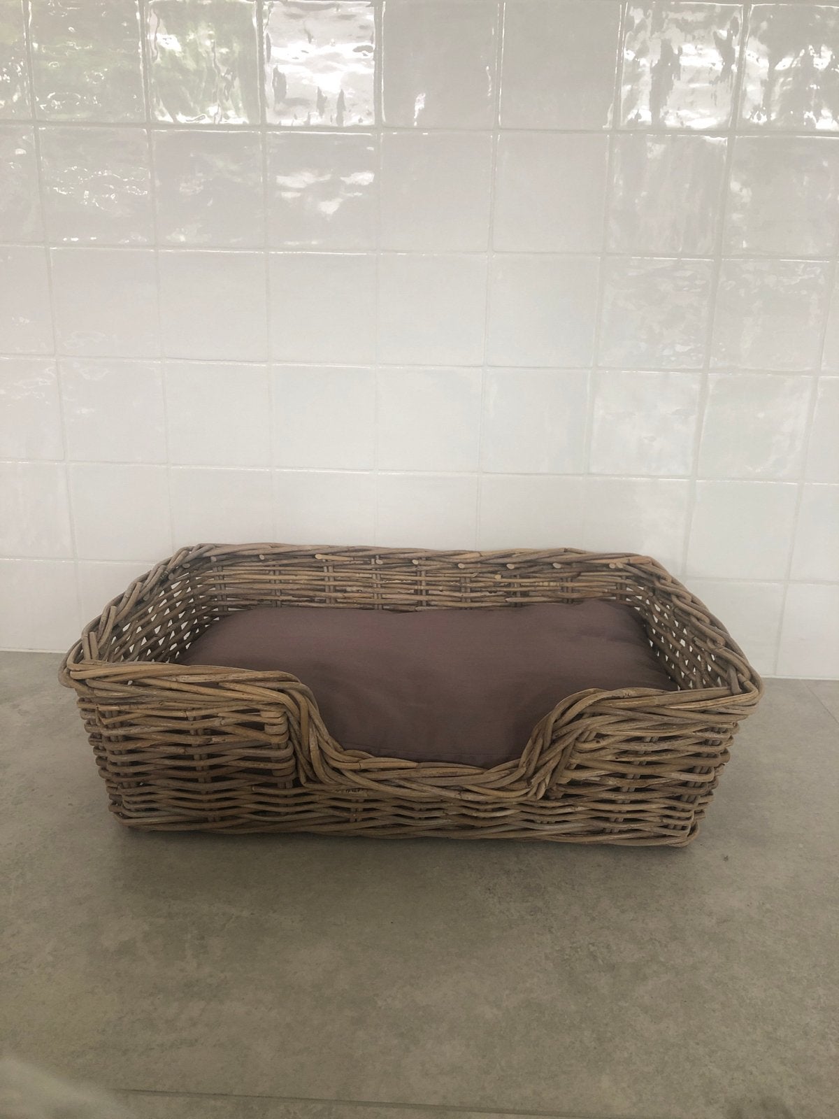 Nieuwe hondenmand voor kleine hond (boomer of teckel), Ophalen of Verzenden