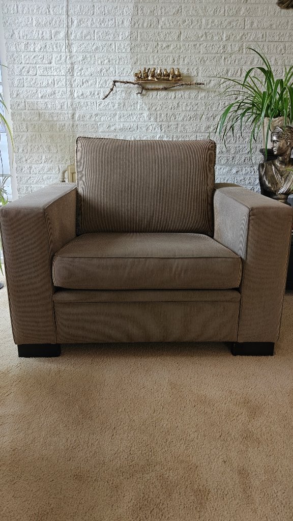Love seat / fauteuil, Ophalen, Gebruikt, Minder dan 75 cm, 75 tot 100 cm
