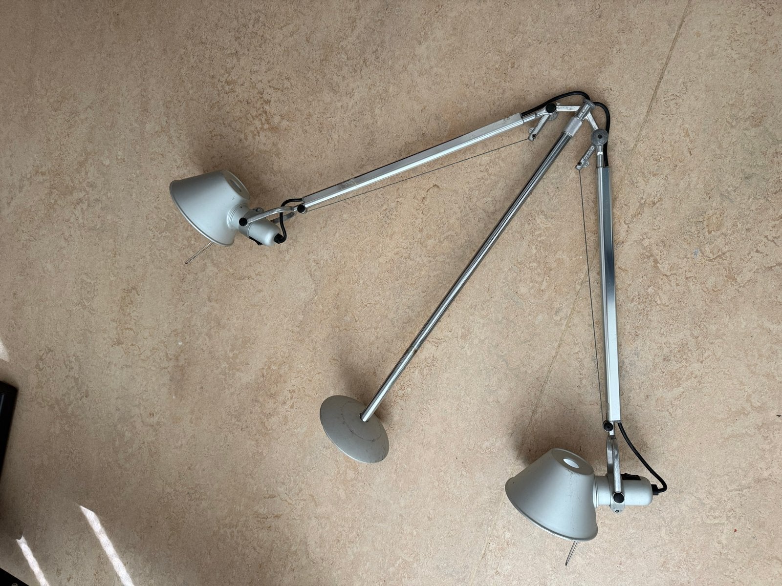 Artemide Tolomeo Sospensione Hanglamp - Design Klassieker, Ophalen, Zo goed als nieuw, Metaal, 75 cm of meer