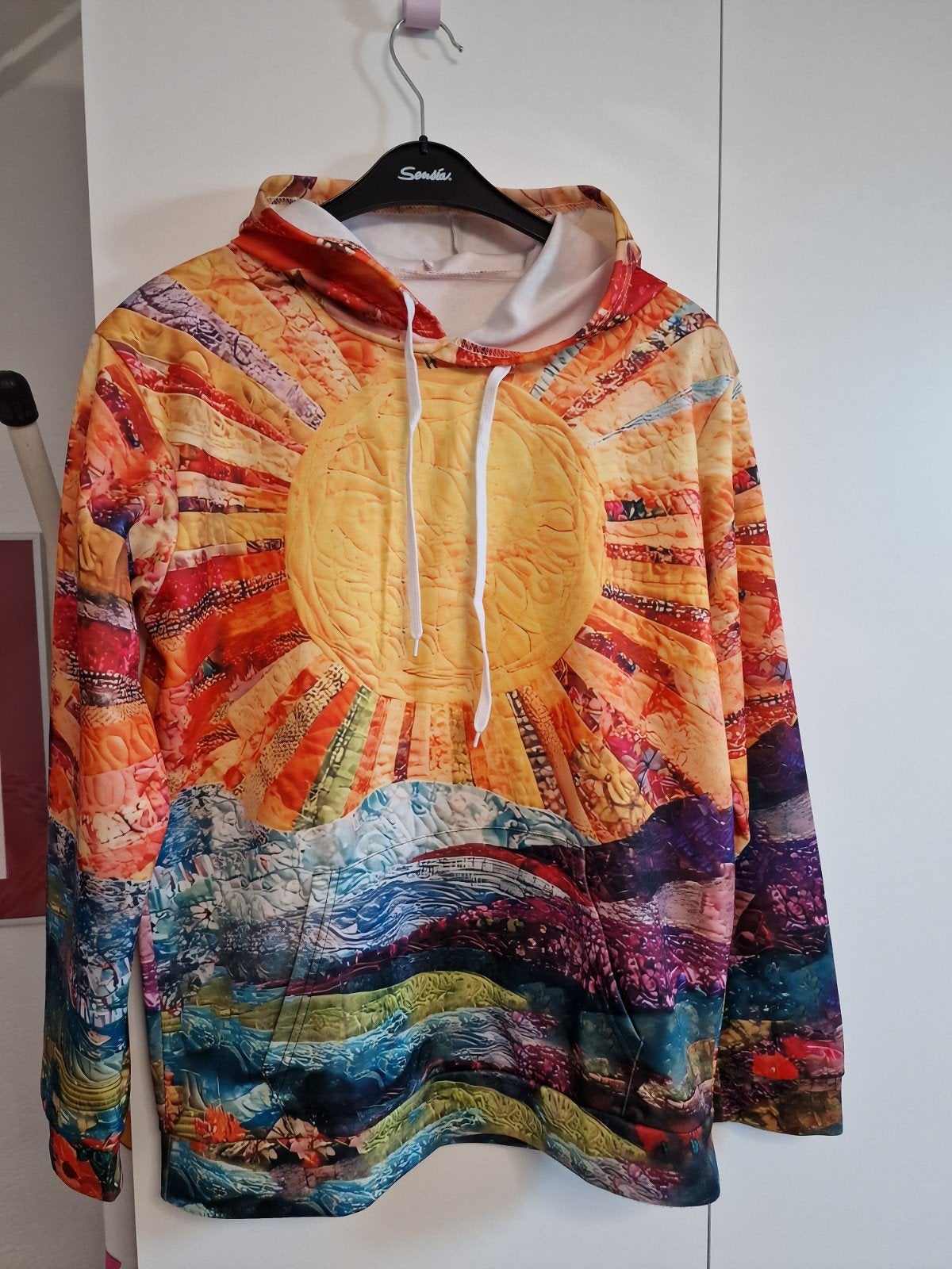 vrolijke trui maat L, Ophalen of Verzenden, Zo goed als nieuw, Trui of Vest