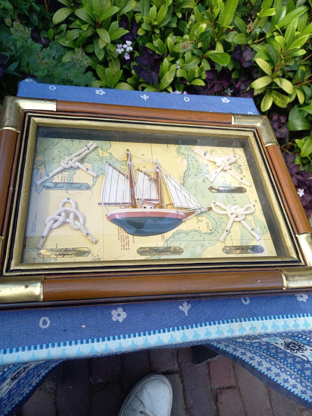 Nautisch etalage schilderij, Ophalen of Verzenden