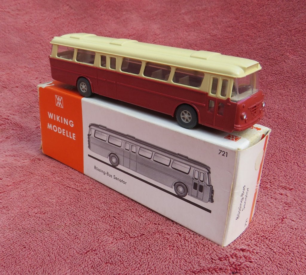 Wiking 721. Büssing bus, Overige merken, Gelijkstroom of Wisselstroom, Overige typen, Ophalen of Verzenden