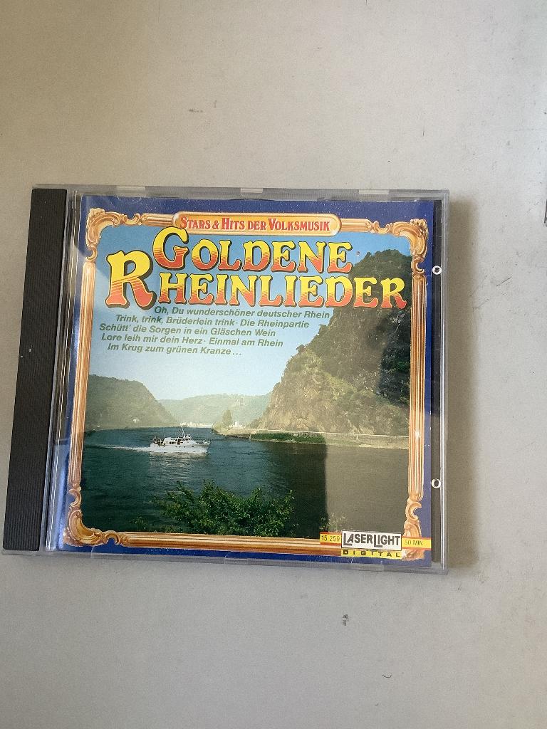 Goldene Rheinlieder., Verzenden, Zo goed als nieuw