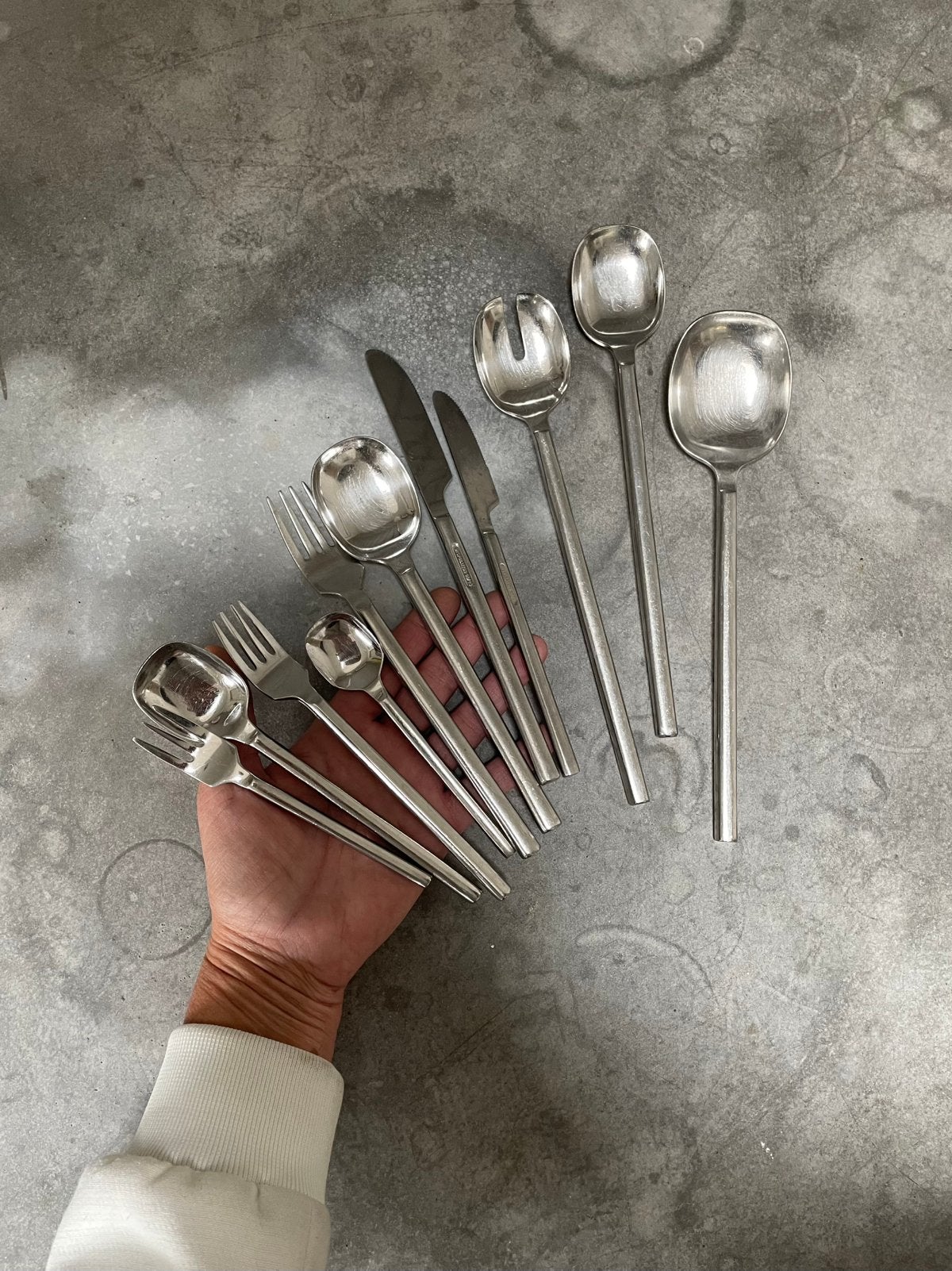 INSPIRATION | 57 x Aanvulling design Bestekset, Bestekset, Ophalen of Verzenden, Zo goed als nieuw, Rvs of Chroom