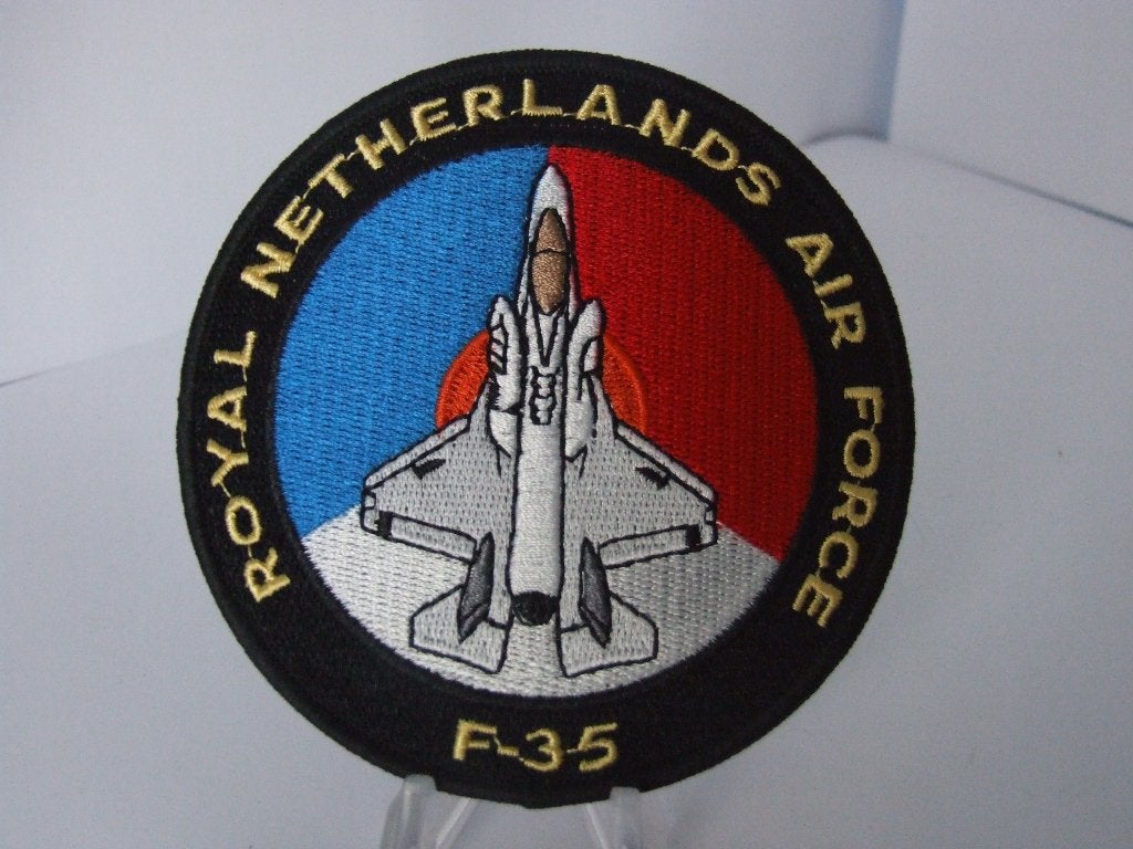 Embleem,Patch,JSF,F35,Joint,Strike,Fighter,Royal,Netherlands, Ophalen of Verzenden, Luchtmacht, Nederland, Embleem of Badge