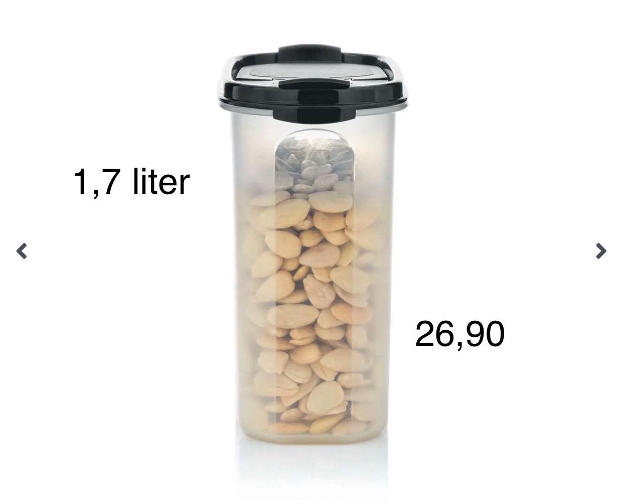 Tupperware Splinternieuwe Voorraad Bussen - Diverse Maten, Ophalen of Verzenden, Nieuw, Wit, Bus of Trommel
